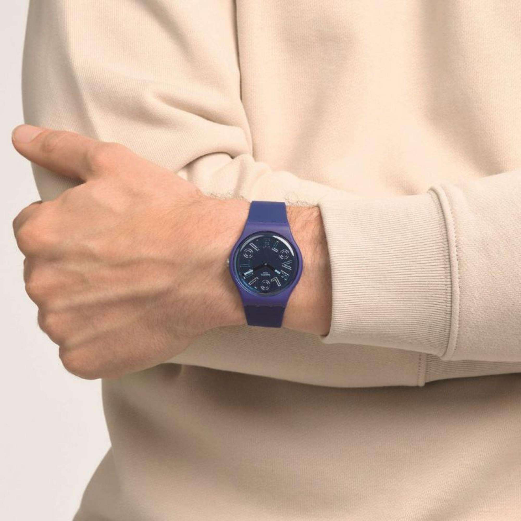 Swatch LOVE TO GO AROUND New Gent Watch SO29N107