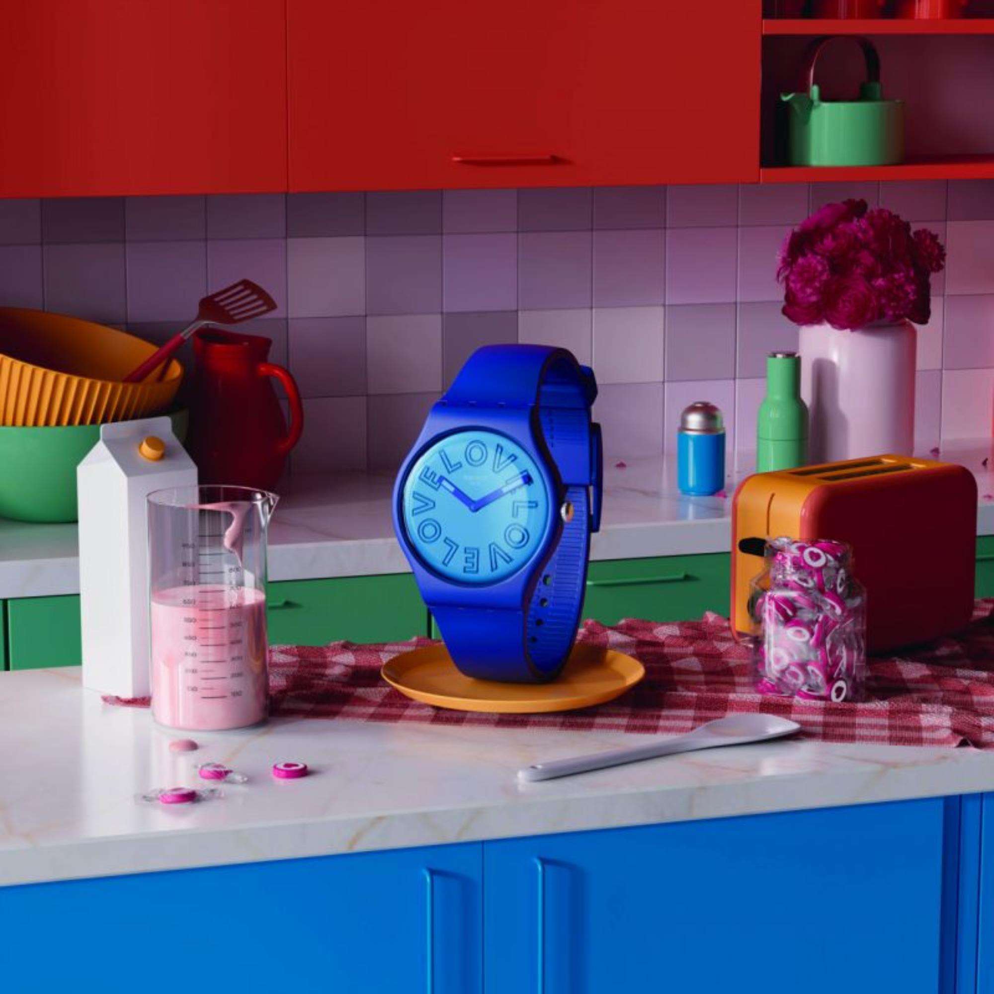 Swatch LOVE TO GO AROUND New Gent Watch SO29N107