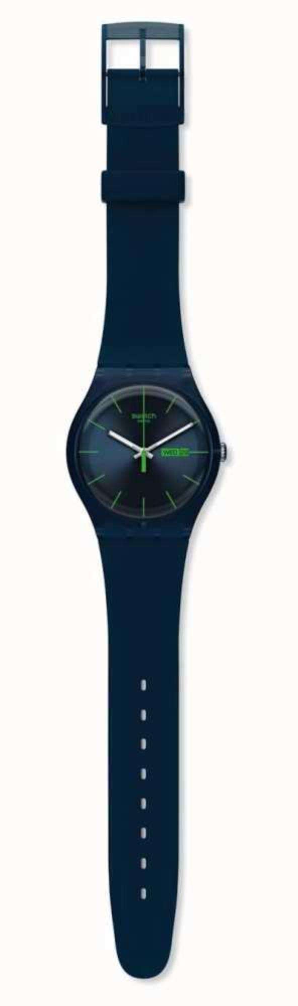 Swatch BLUE REBEL New Gent Blue Dial Men's Watch SO29N704