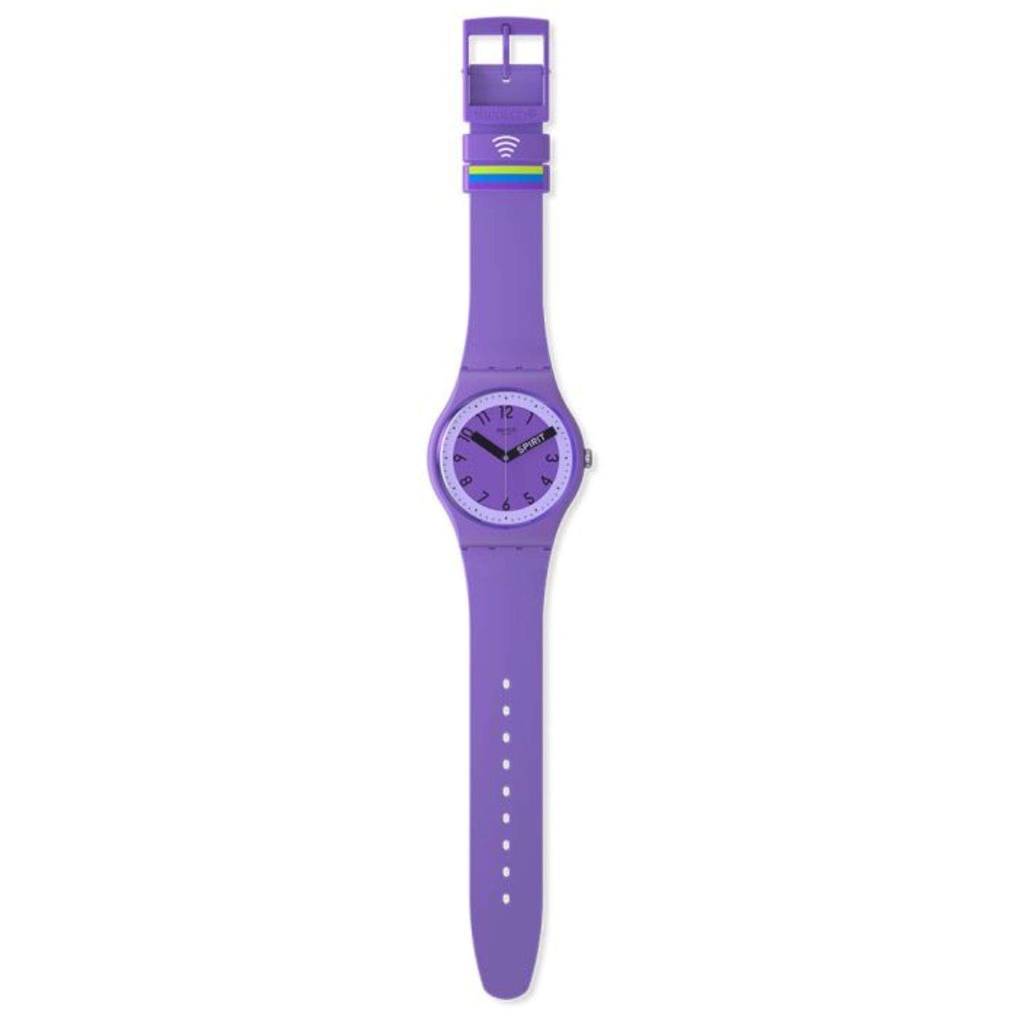 SWATCH PROUDLY VIOLET PAY! SO29V100-5300