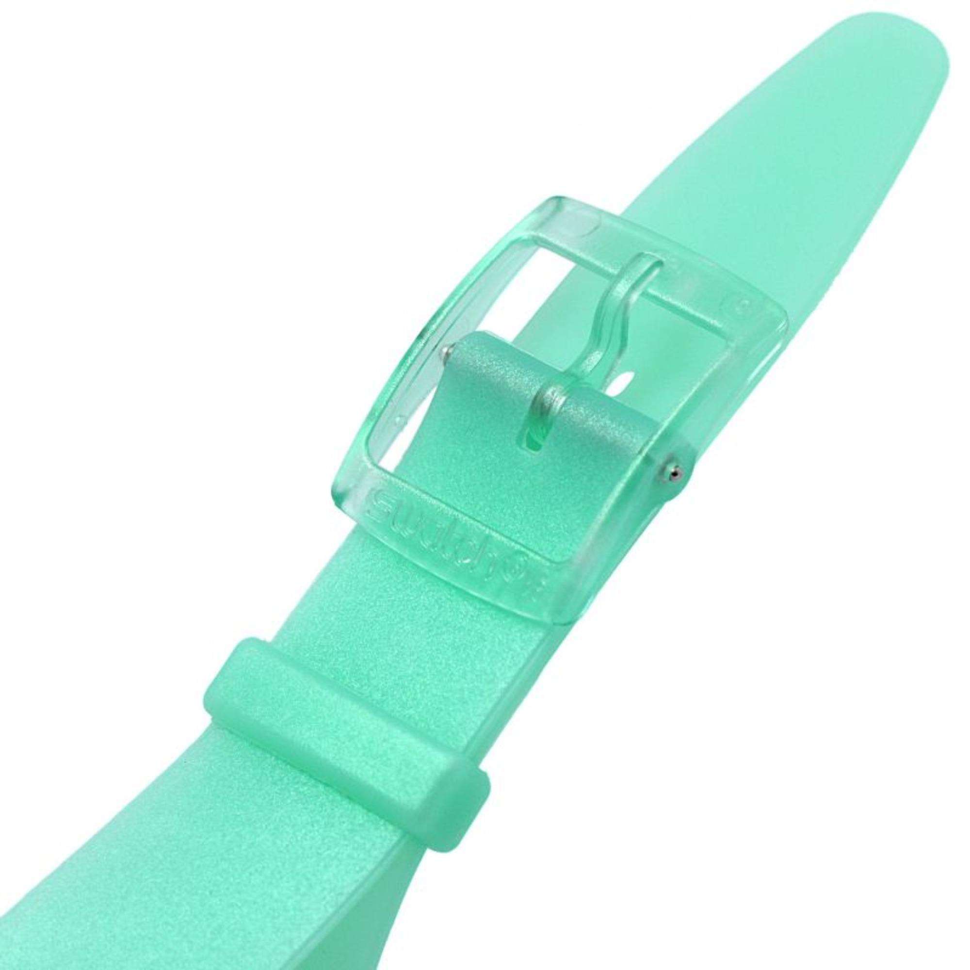 Swatch PASTELICIOUS TEAL Green Dial Unisex Watch SS08L100