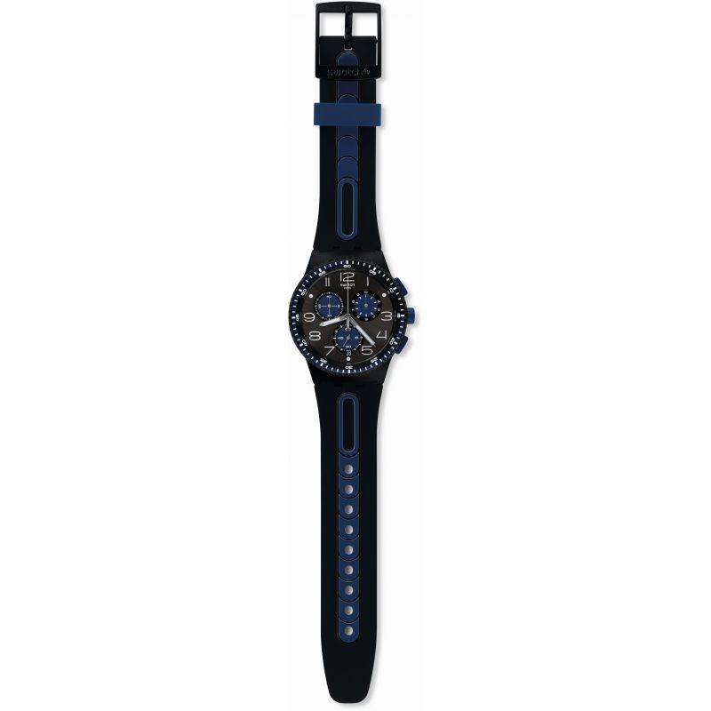 Swatch KAICCO Black Dial Men's Watch SUSB406
