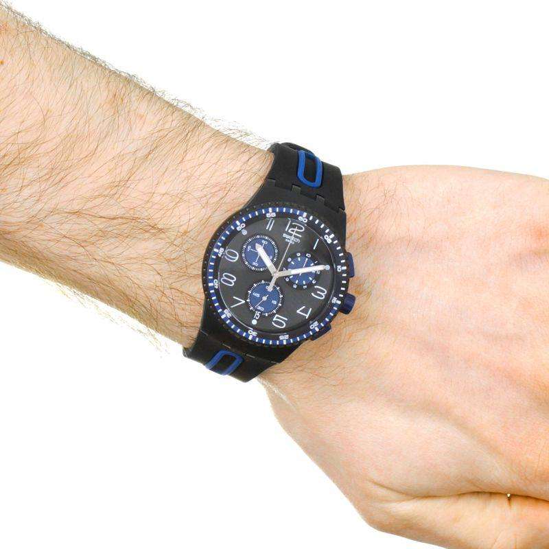 Swatch KAICCO Black Dial Men's Watch SUSB406