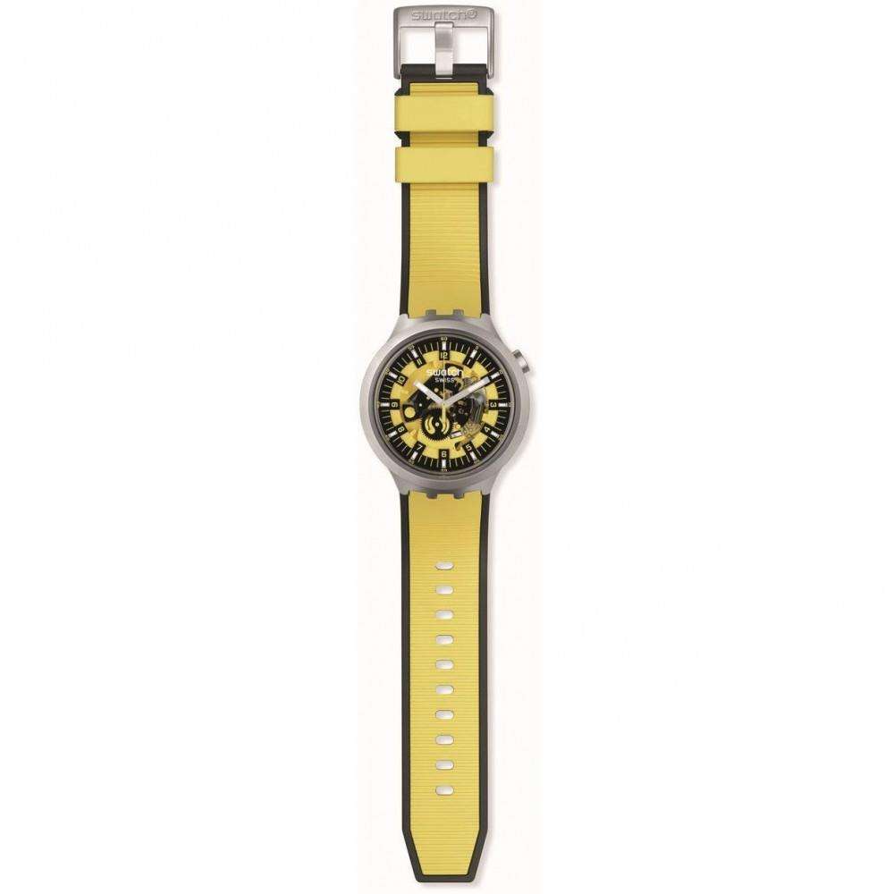 Swatch BOLDEN YELLOW Big Bold Yellow Dial Men's Watch SB07S109