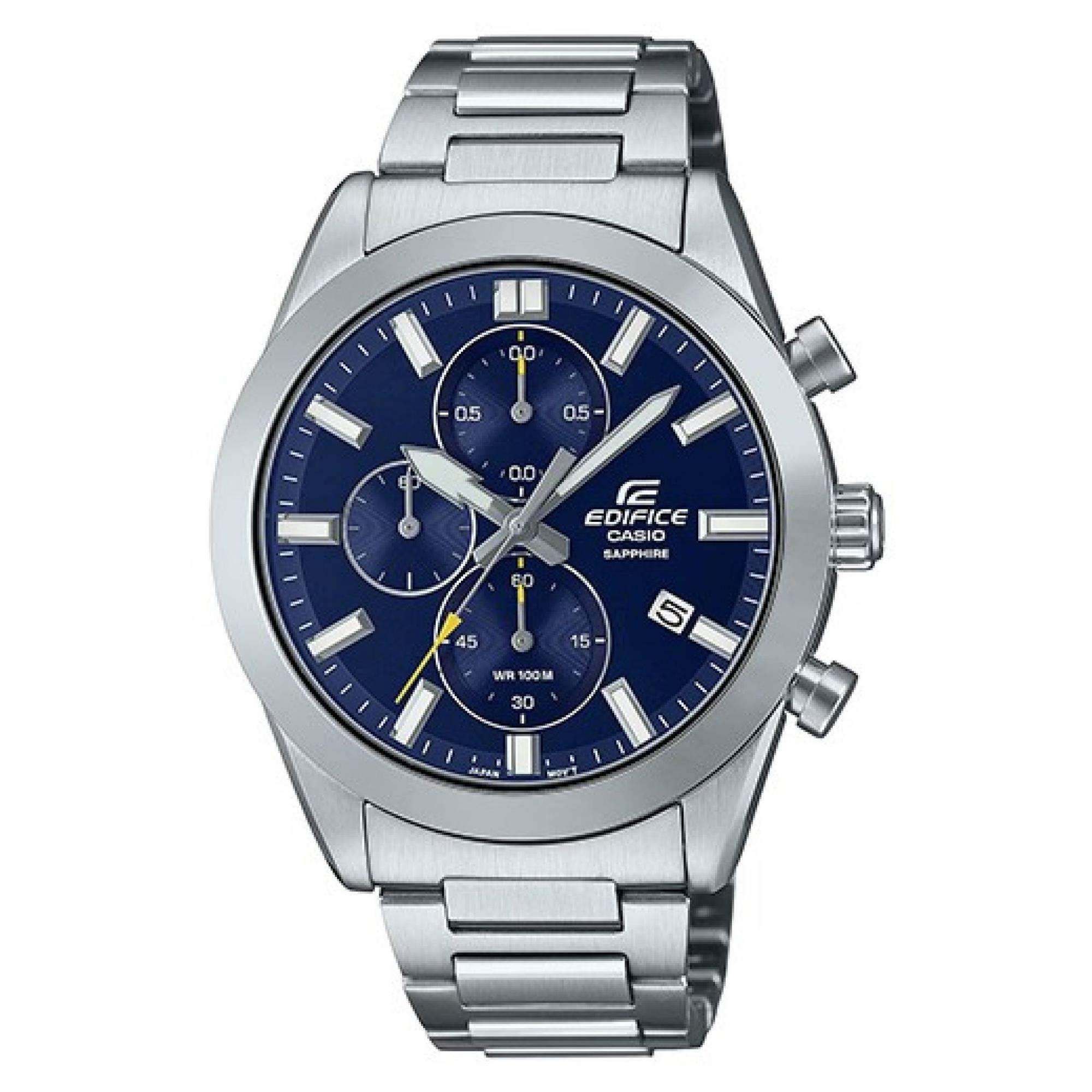 Casio Edifice Classic Blue Dial Mens Watch EFB-710D-2AVUEF