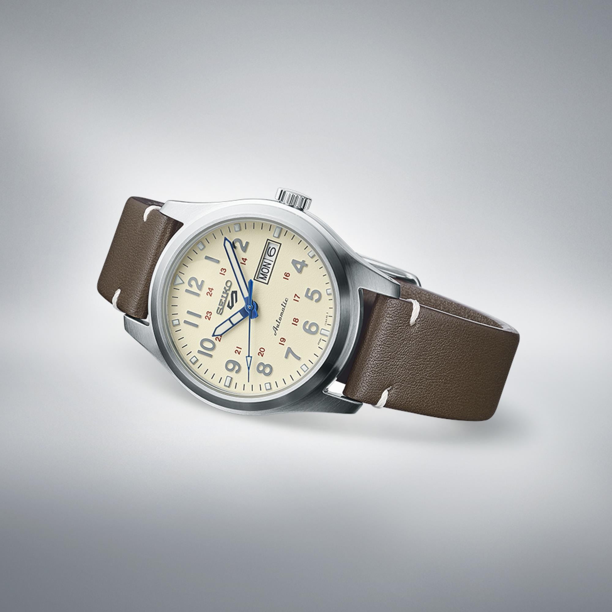 Seiko 5 Sports Laurel Limited Edition 110th Anniversary Beige Dial SRPK41K1