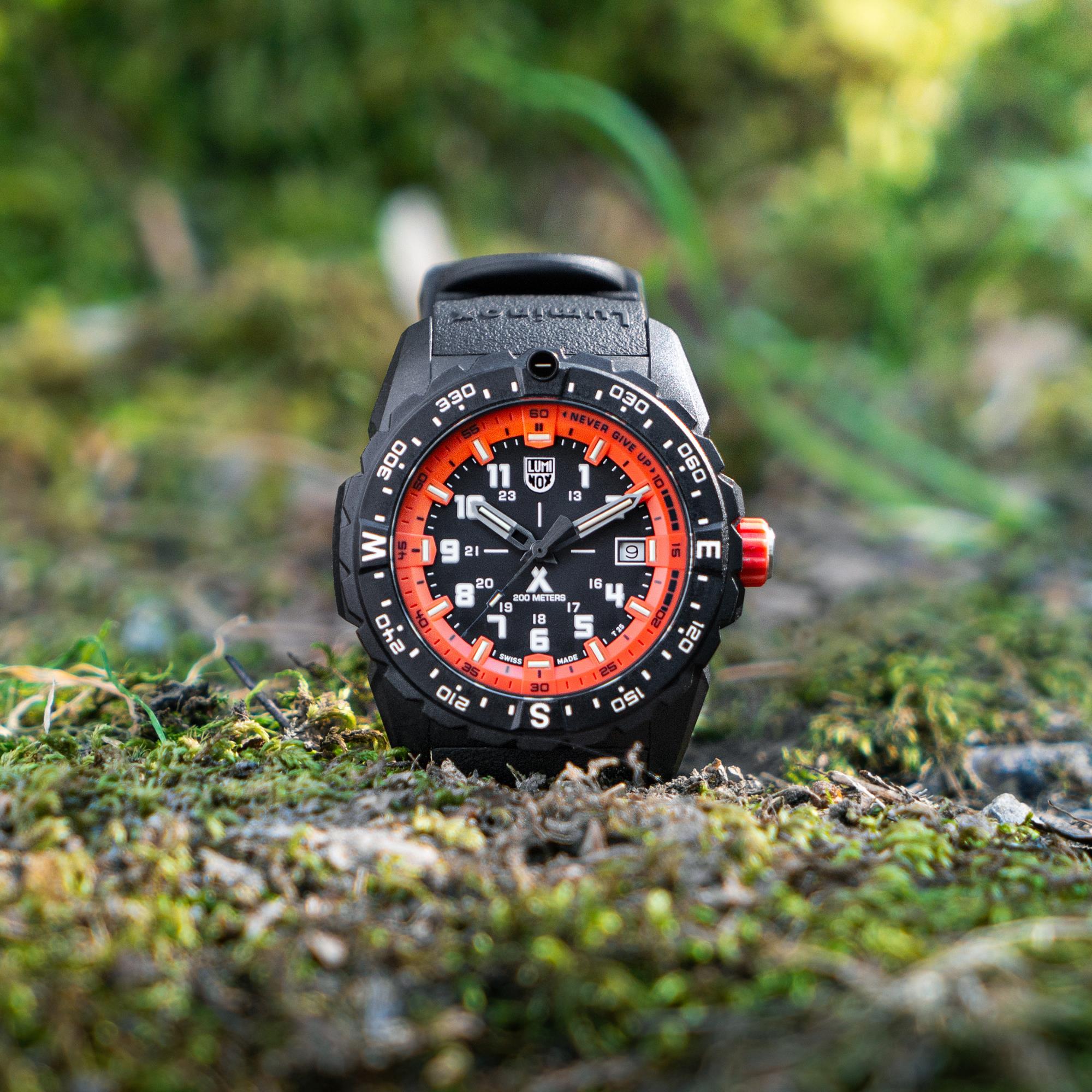 Luminox Bear Grylls Survival Quartz Black Dial Black Silicone Strap Men's Watch XB.3731
