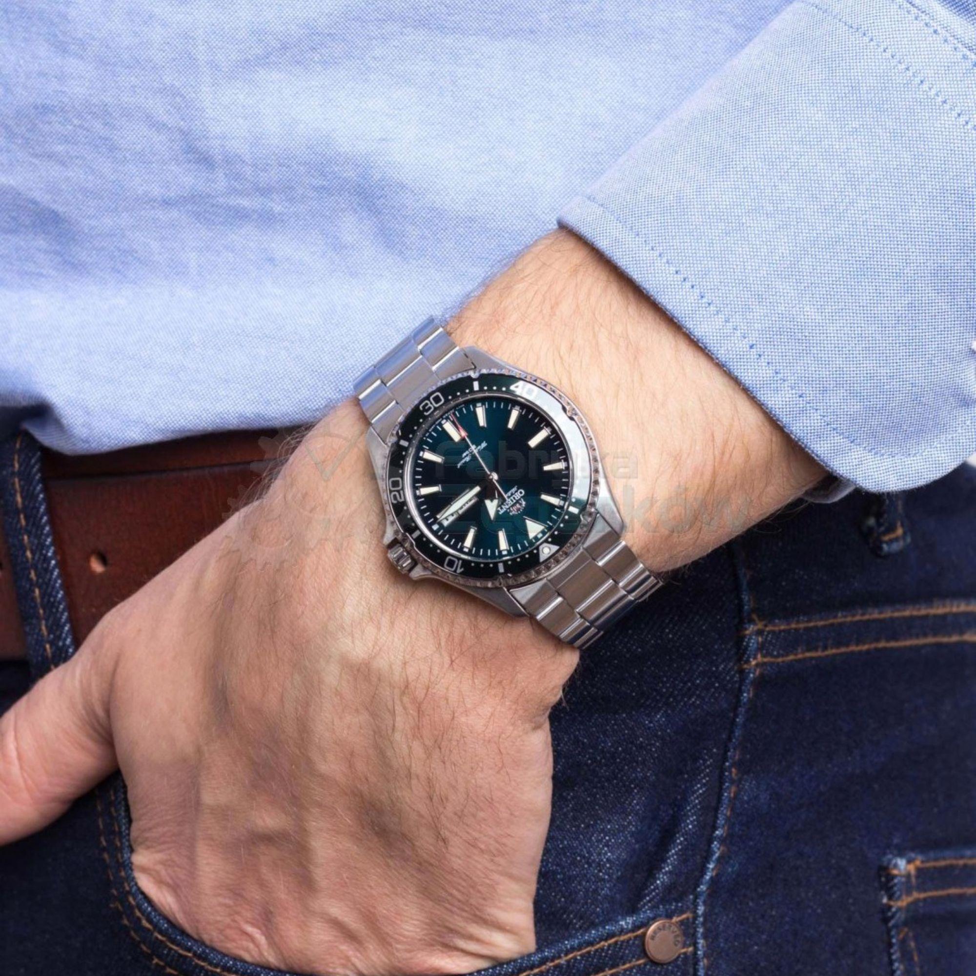 Orient Mako III Automatic Blue Dial Men’s Watch RA-AA0004E19B