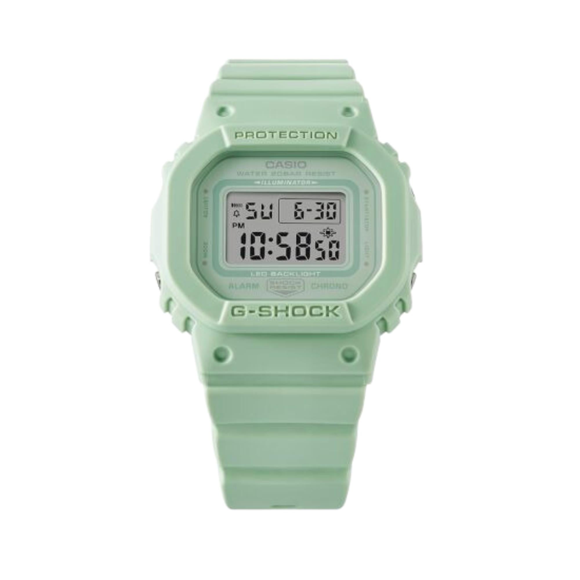 Casio G-Shock Quartz Green Dial Green Resin Strap GMD-S5600BA-3ER