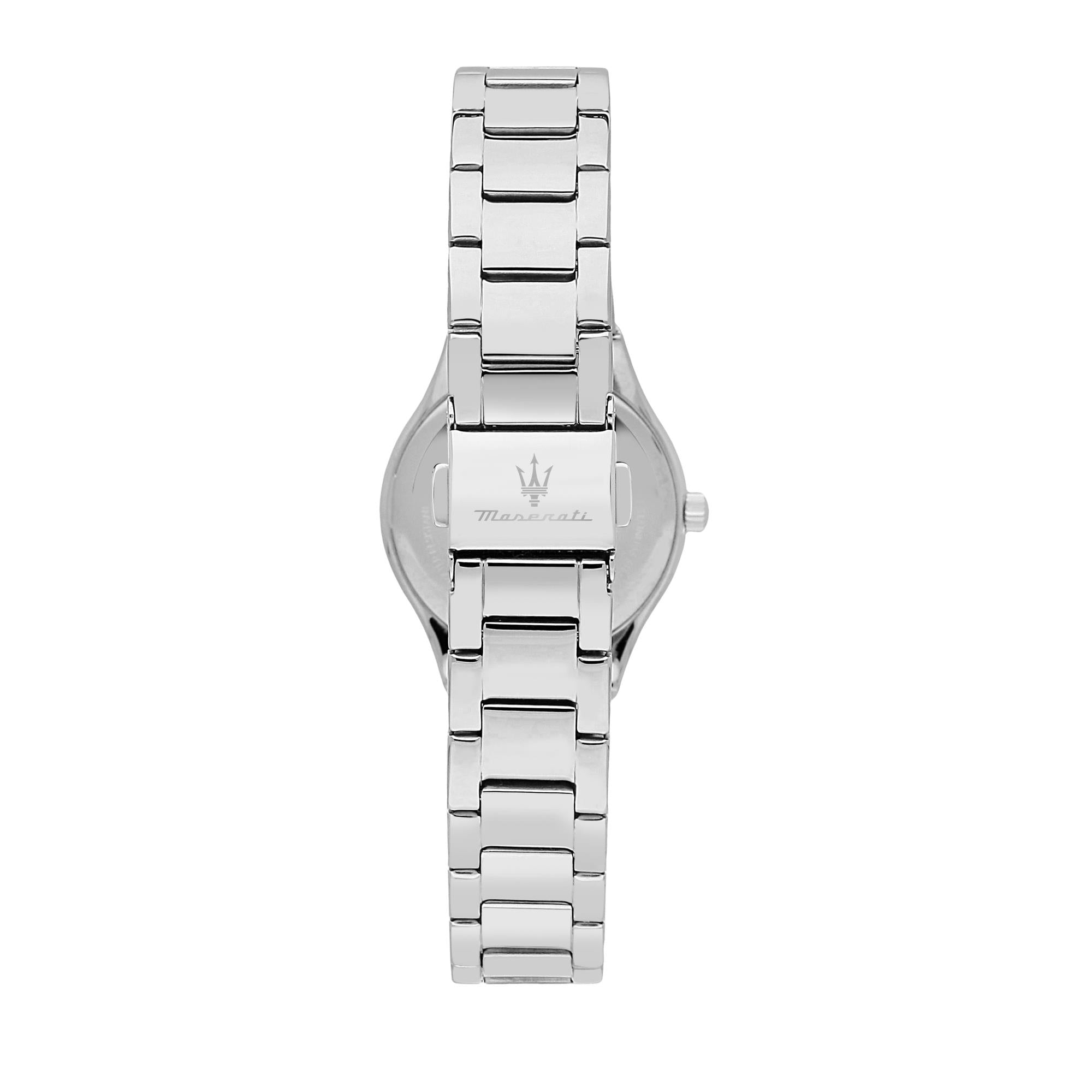 Maserati Attrazione Quartz Mother of Pearl Dial Stainless Steel Bracelet Ladies Watch R8853151503