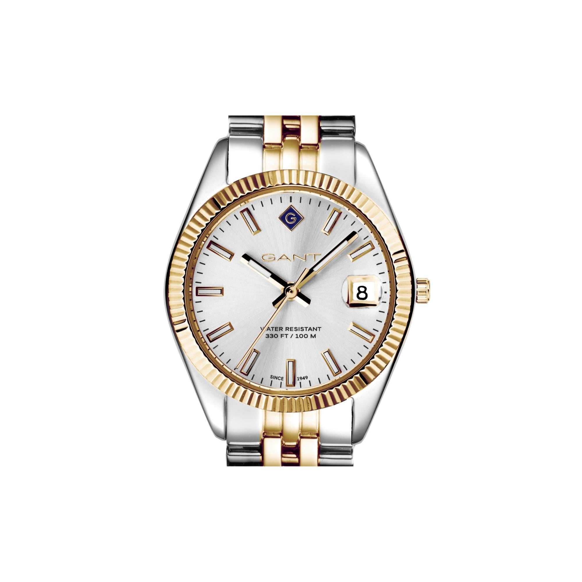 Gant Sussex Mini Quartz Silver Dial Two-Tone Steel Bracelet Ladies Watch G181002