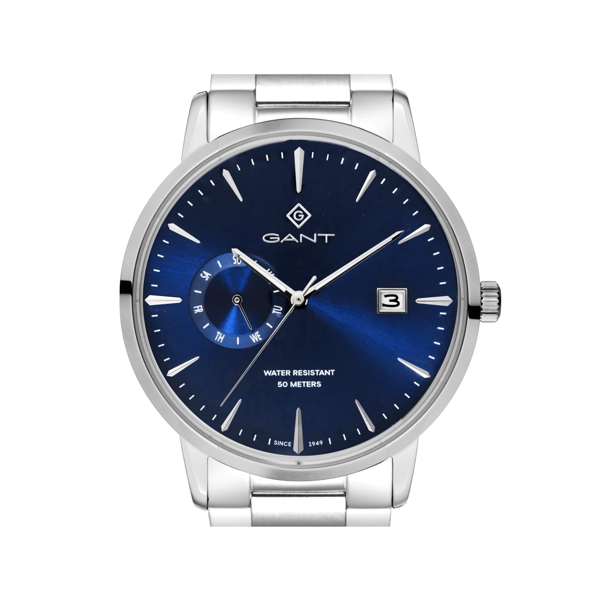 Gant East Hill Quartz Blue Dial Steel Bracelet Men's Watch G165018