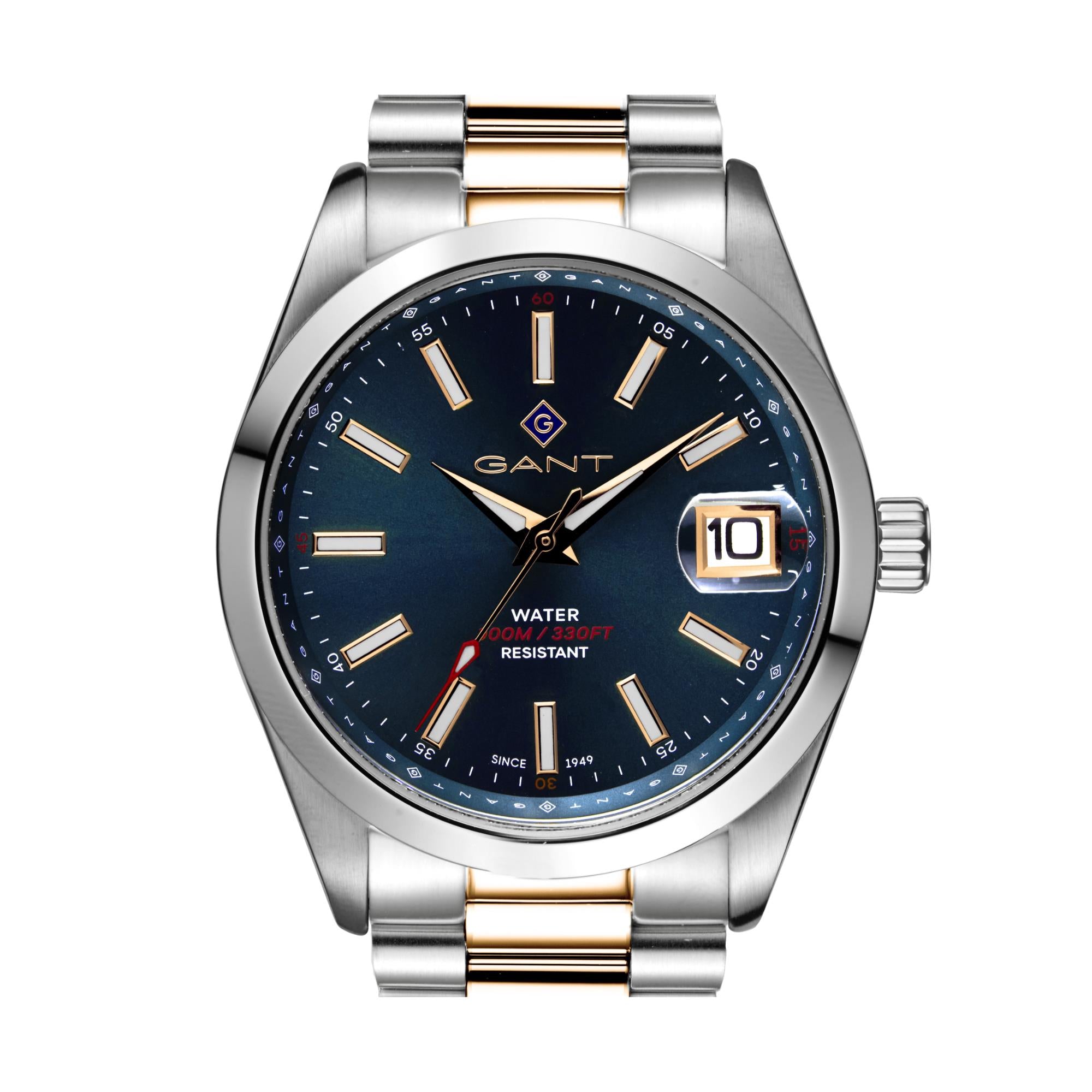 Gant Sussex Eastham Quartz Blue Dial Two-Tone Steel Bracelet Men's Watch G161009