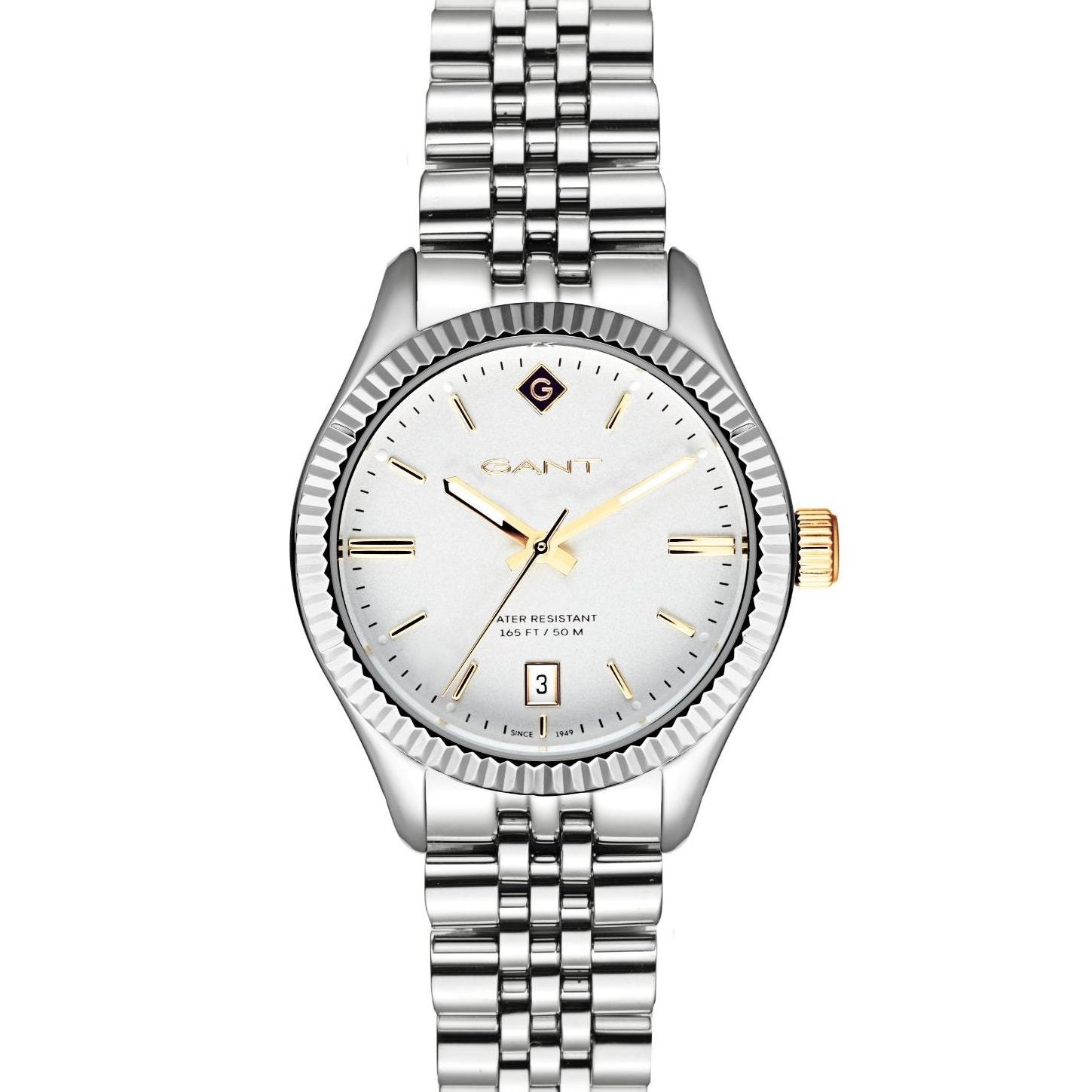 Gant Sussex Quartz Silver Dial Steel Bracelet Ladies Watch G136003
