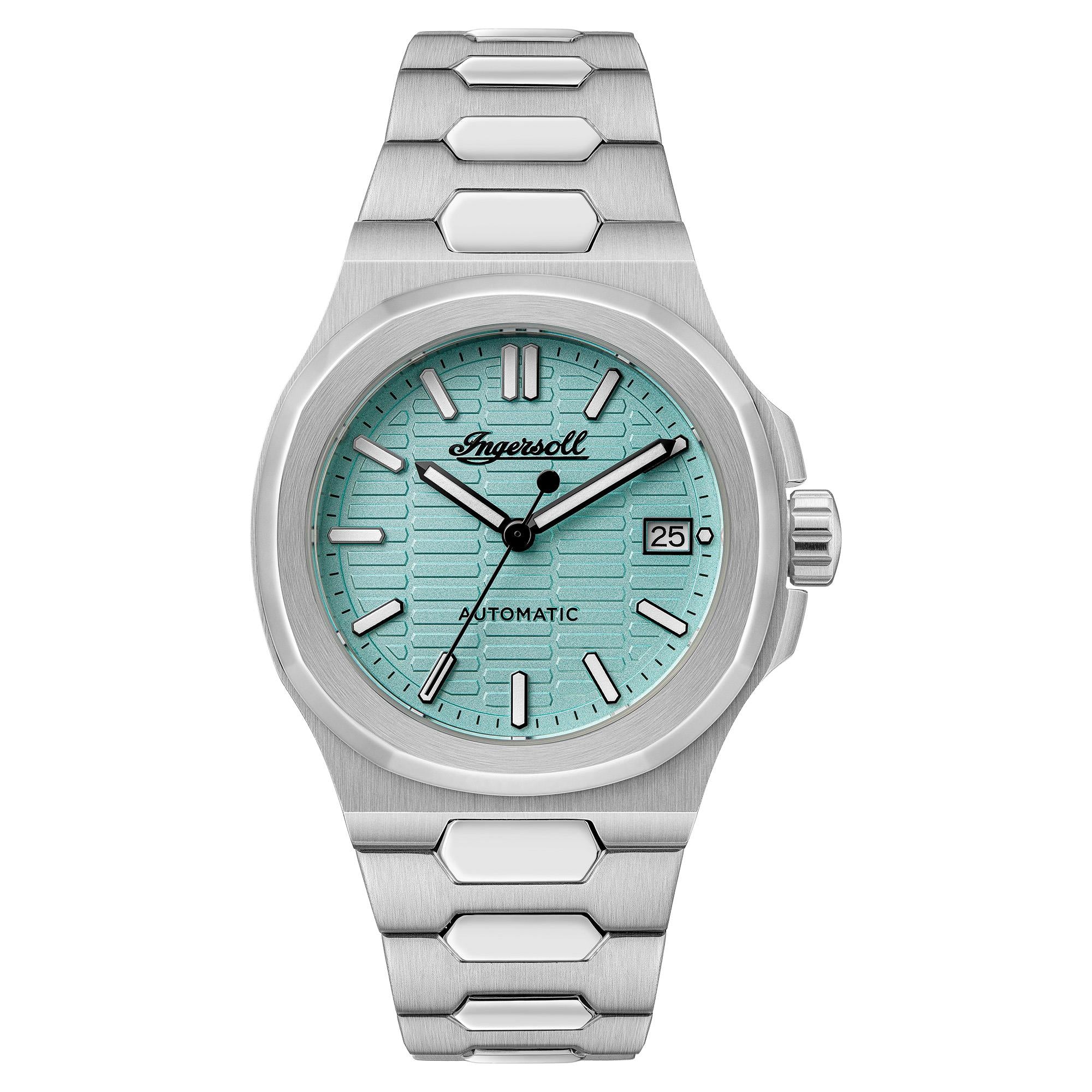 Ingersoll The Catalina Automatic Blue Dial Stainless Steel Bracelet Men's Watch I14601