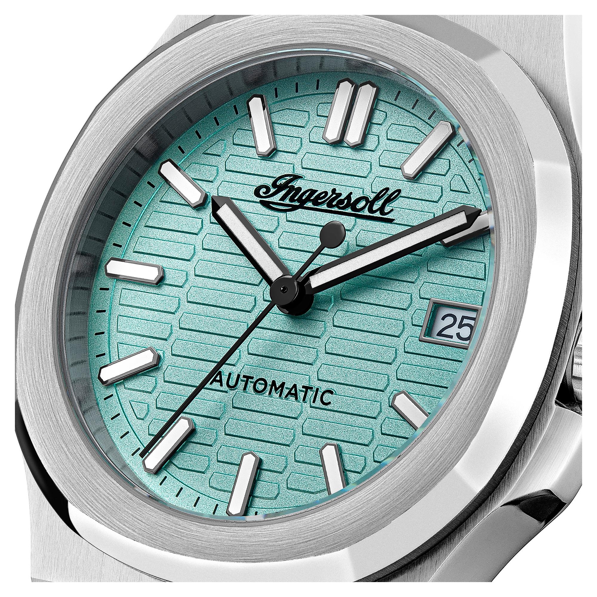 Ingersoll The Catalina Automatic Blue Dial Stainless Steel Bracelet Men's Watch I14601