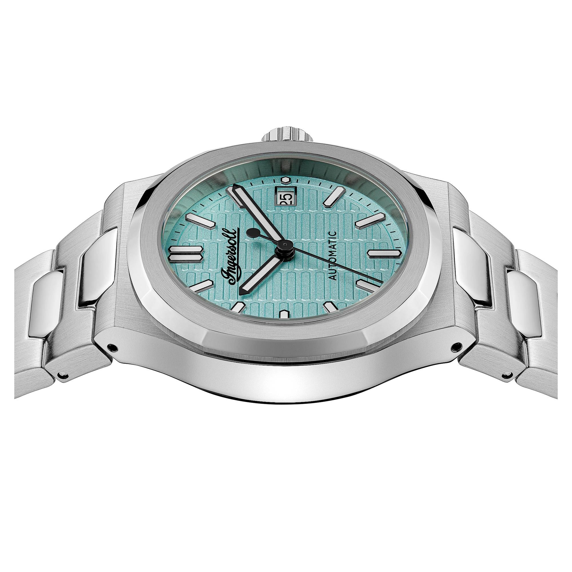 Ingersoll The Catalina Automatic Blue Dial Stainless Steel Bracelet Men's Watch I14601