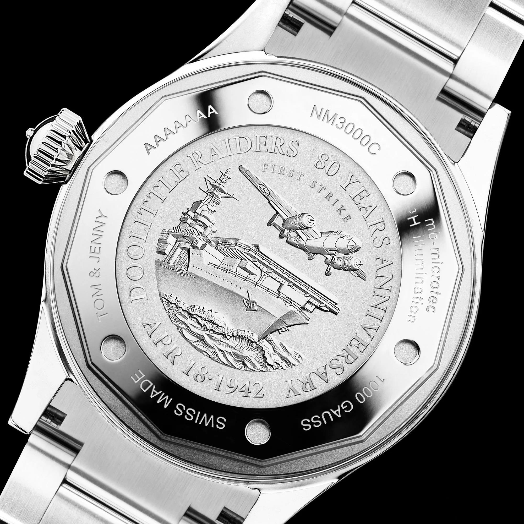 Ball Engineer Master II Doolittle Raiders Limited Edition Automatic Green Dial Stainless Steel Bracelet Men’s Watch NM3000C-S1-GRR