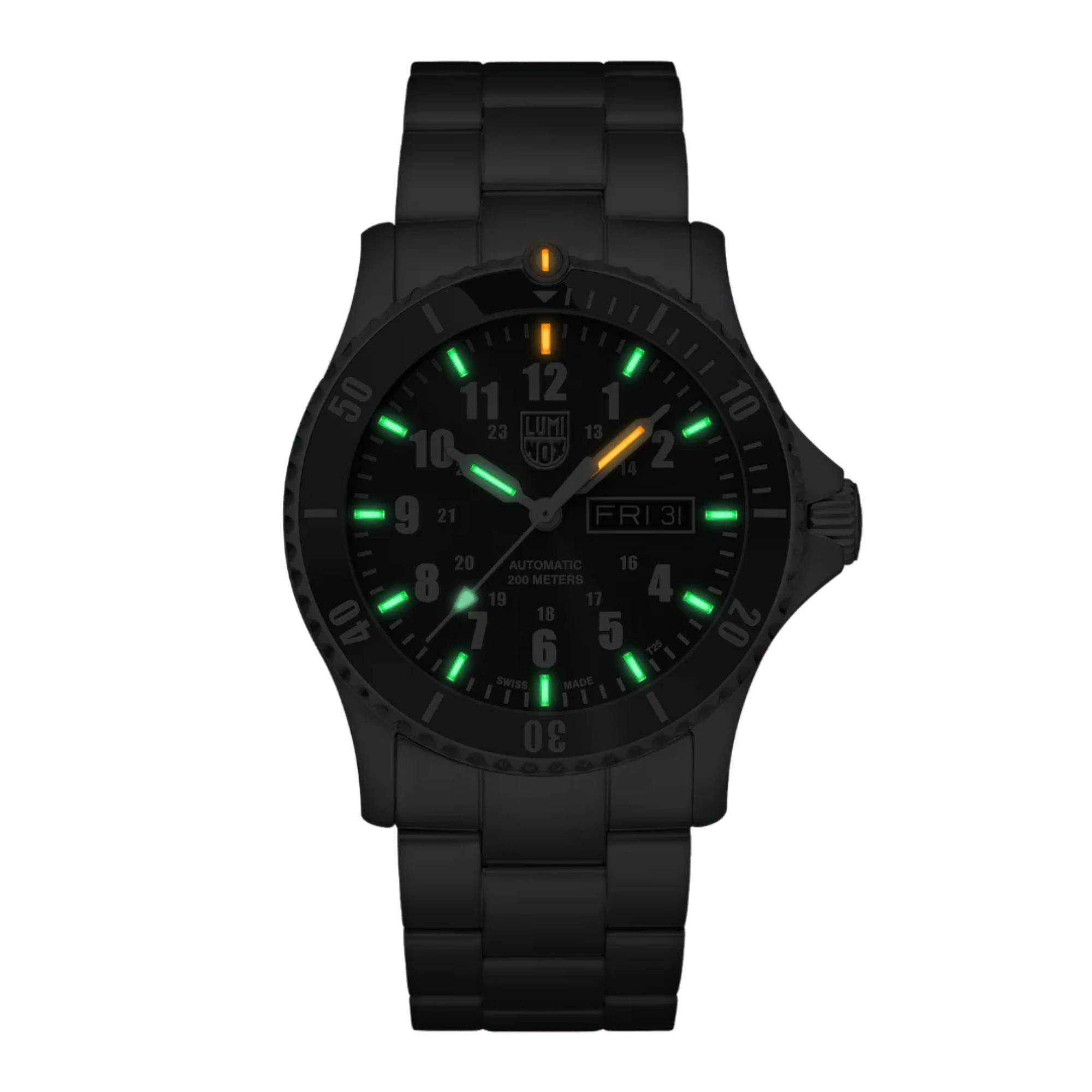 Luminox Automatic Sport Timer Automatic Green Dial Stainless Steel Bracelet Men’s Watch XS.0937