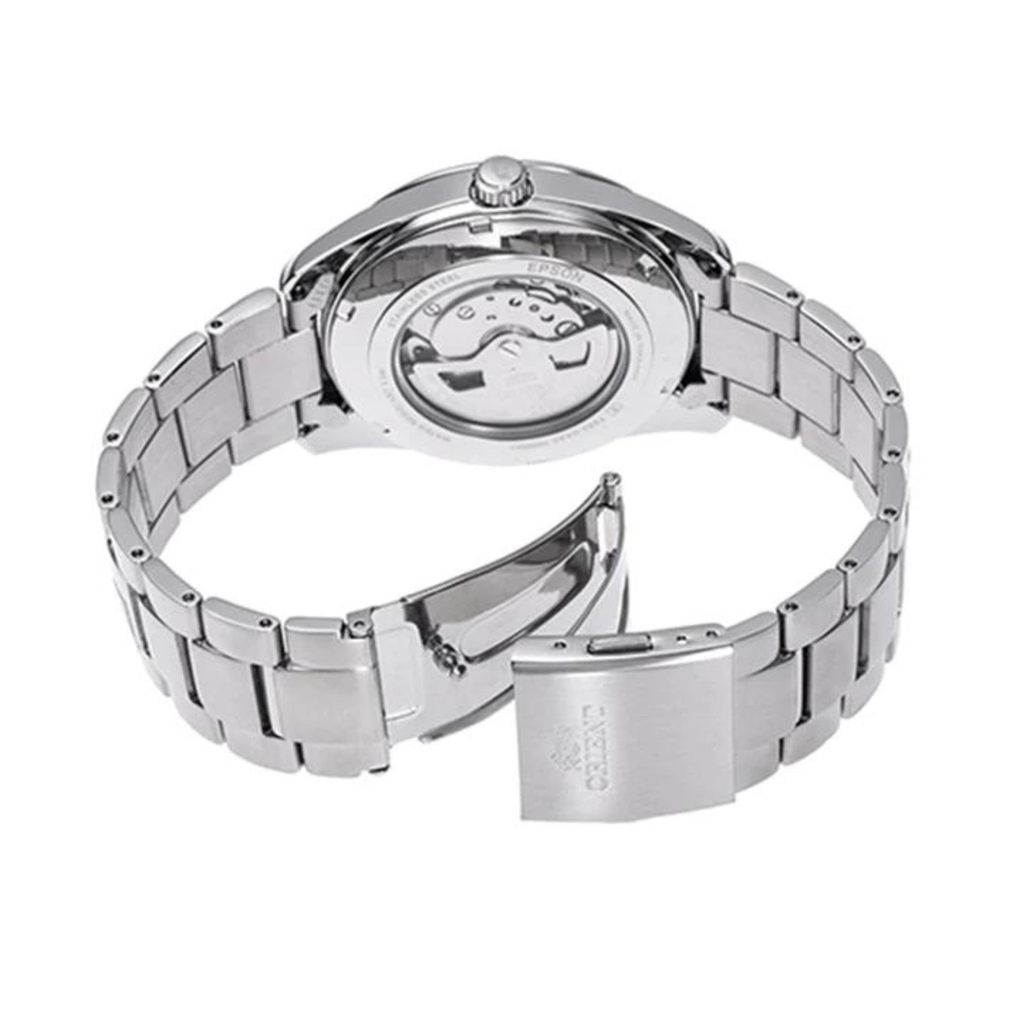 Orient Semi Skeleton Contemporary Red Dial Men’s Watch RA-AR0010R10B