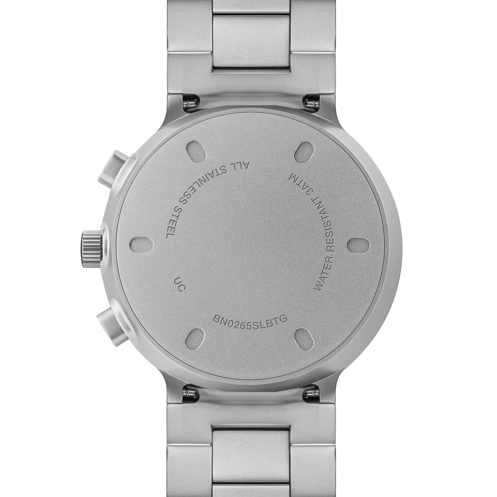 Braun Classic Quartz Silver Dial Steel Strap Men’s Watch BN0265SLBTG