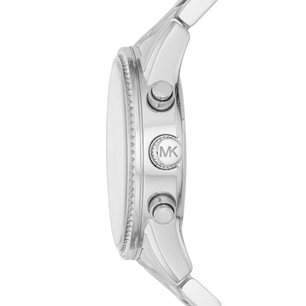 Michael Kors Bryant Chronograph Silver Dial Stainless Steel Bracelet Silver Dial Women's Watch MK6428