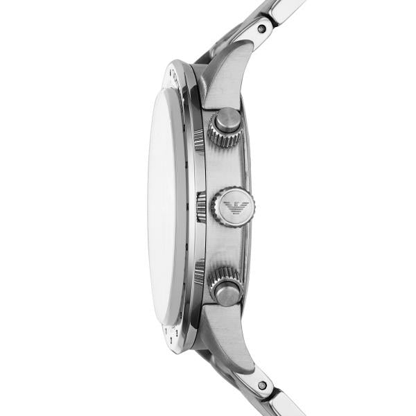 Emporio Armani Chronograph Quartz Black Dial Steel Strap Men’s Watch AR11241