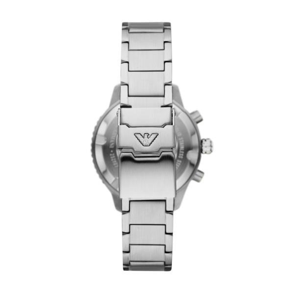 Emporio Armani Diver Chronograph Quartz Green Dial Men's Watch AR11500