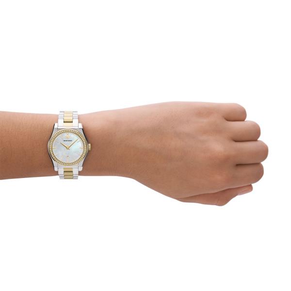 Emporio Armani Federica Quartz Mother-of-Pearl Dial Ladies Watch AR11559