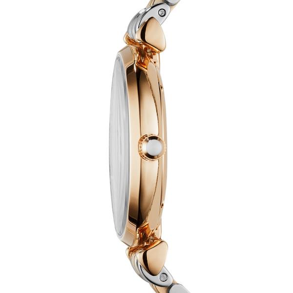 Emporio Armani Quartz Champagne Dial Stainless Steel Ladies Watch AR1840