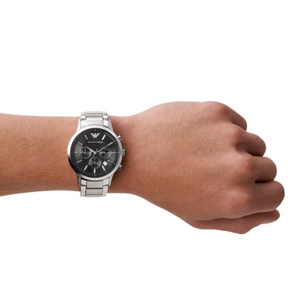 Emporio Armani Chronograph Quartz Black Dial Men's Watch AR2434