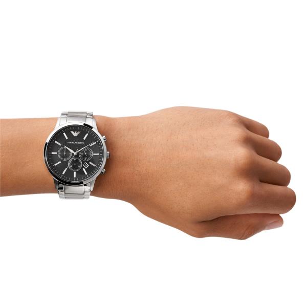 Emporio Armani Chronograph Quartz Black Dial Men's Watch AR2460