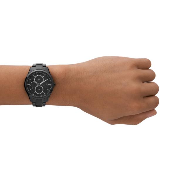Armani Exchange Chronograph Black Dial Stainless Steel Strap Men’s Watch AX1867