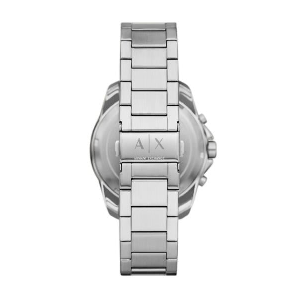 Armani Exchange Spencer Chronograph Quartz Green Dial Steel Strap Men's Watch AX1957