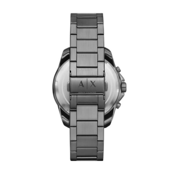 Armani Exchange Spencer 44mm Chronograph Black Dial Steel Mens Quartz Watch AX1959