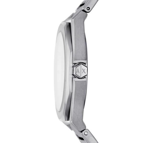 Armani Exchange Quartz Silver Dial Steel Strap Women's Watch AX4606
