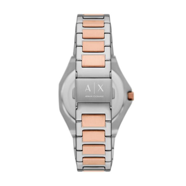 Armani Exchange Andrea Quartz Silver Dial Steel Strap Women's Watch AX4607