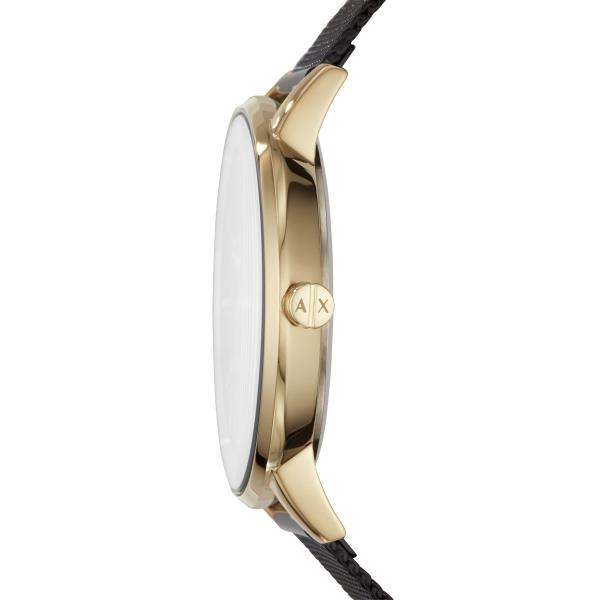 Armani Exchange Quartz Black Dial Steel Strap Women's Watch AX5548