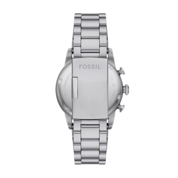 Fossil Sport Tourer 42mm Chronograph Blue Dial Steel Mens Quartz Watch FS6047