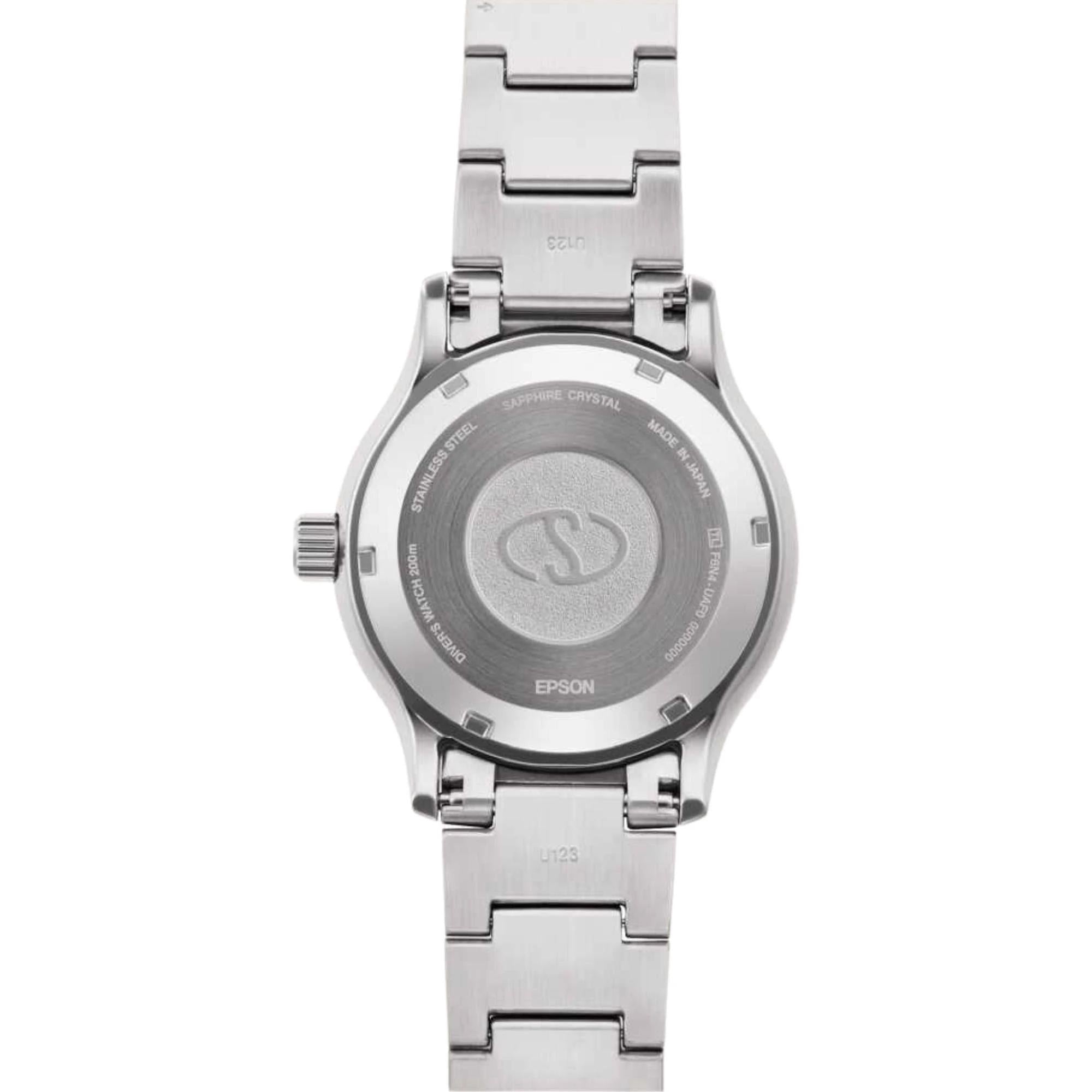 Orient Star Ex-Display Automatic ISO Diver Blue Dial Stainless Steel Bracelet Men's Watch RE-AU0306L00B