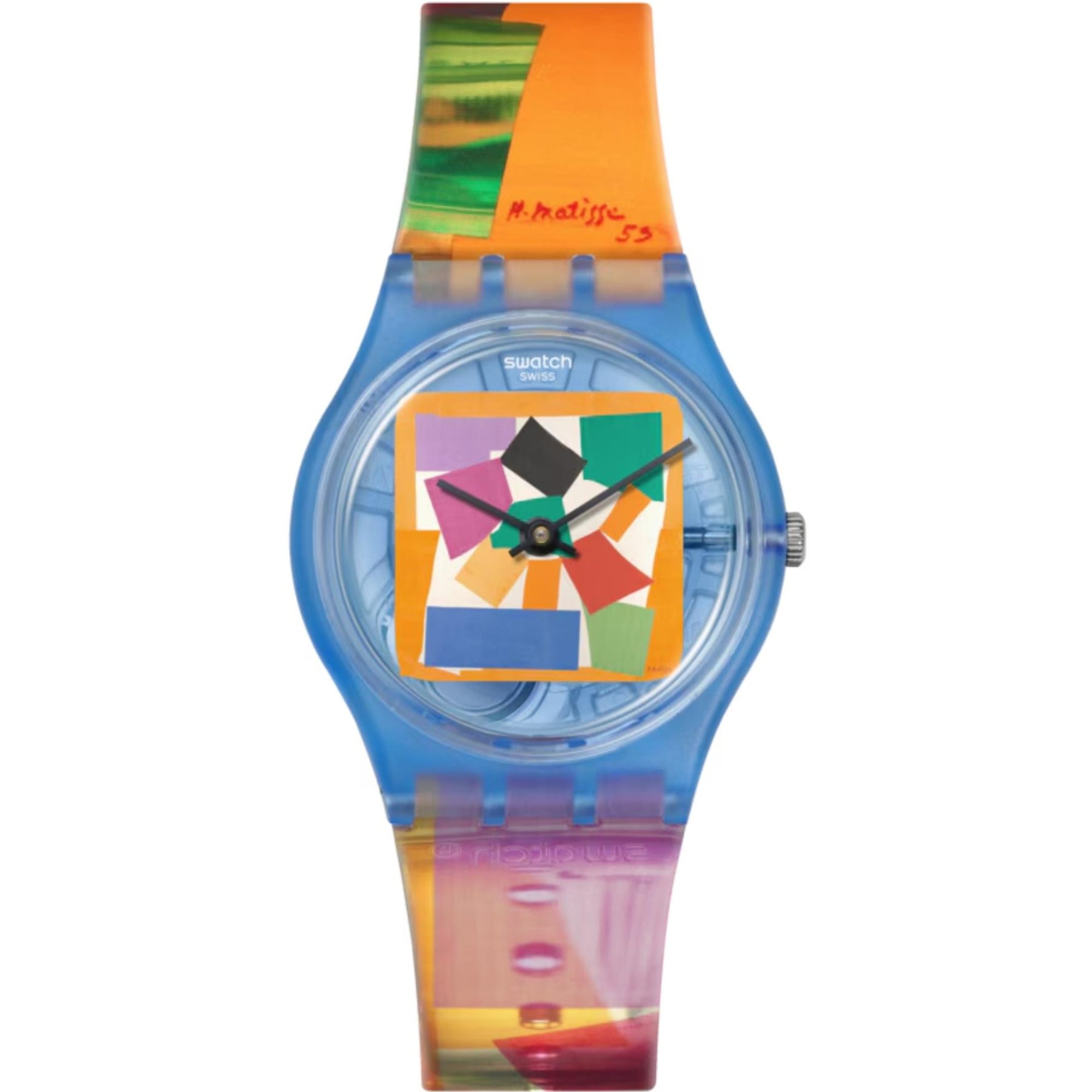 Swatch X Tate Matisse's Snail Gent Bio-Sourced Unisex Watch SO28Z127C