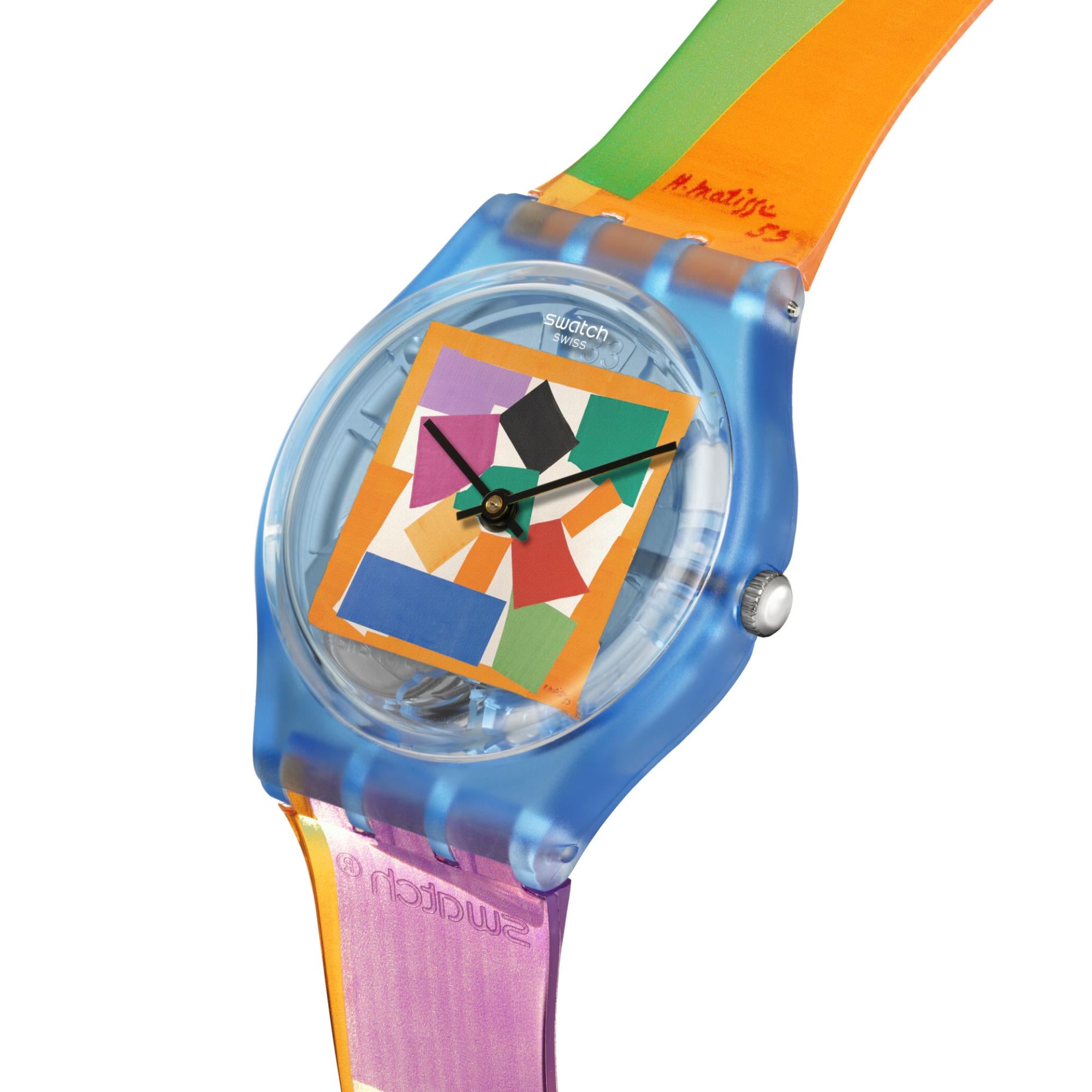 Swatch X Tate Matisse's Snail Gent Bio-Sourced Unisex Watch SO28Z127C