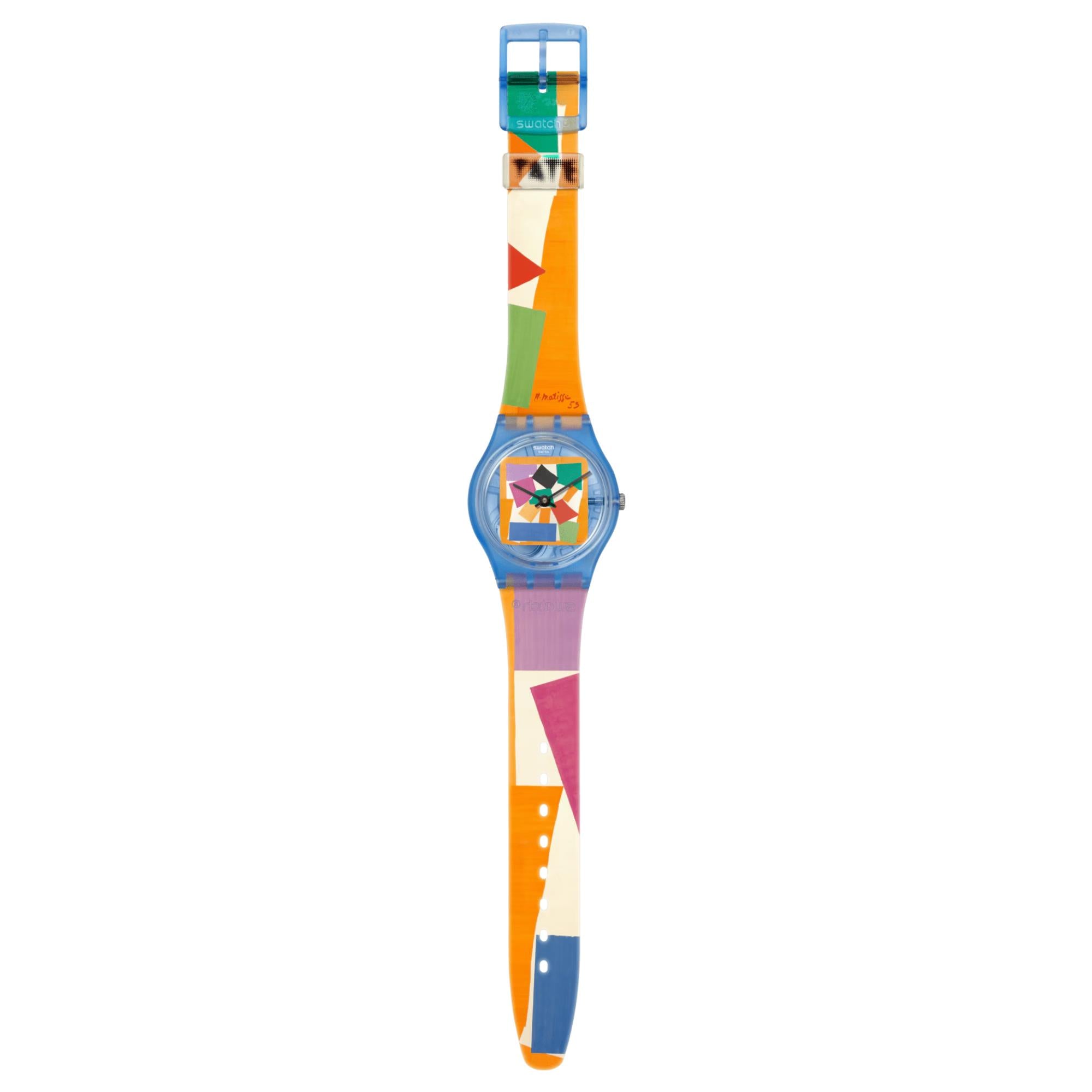 Swatch X Tate Matisse's Snail Gent Bio-Sourced Unisex Watch SO28Z127C