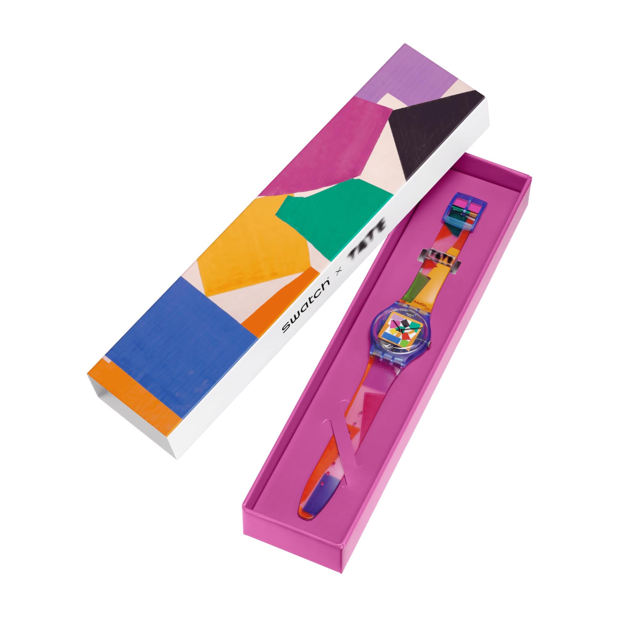 Swatch X Tate Matisse's Snail Gent Bio-Sourced Unisex Watch SO28Z127C