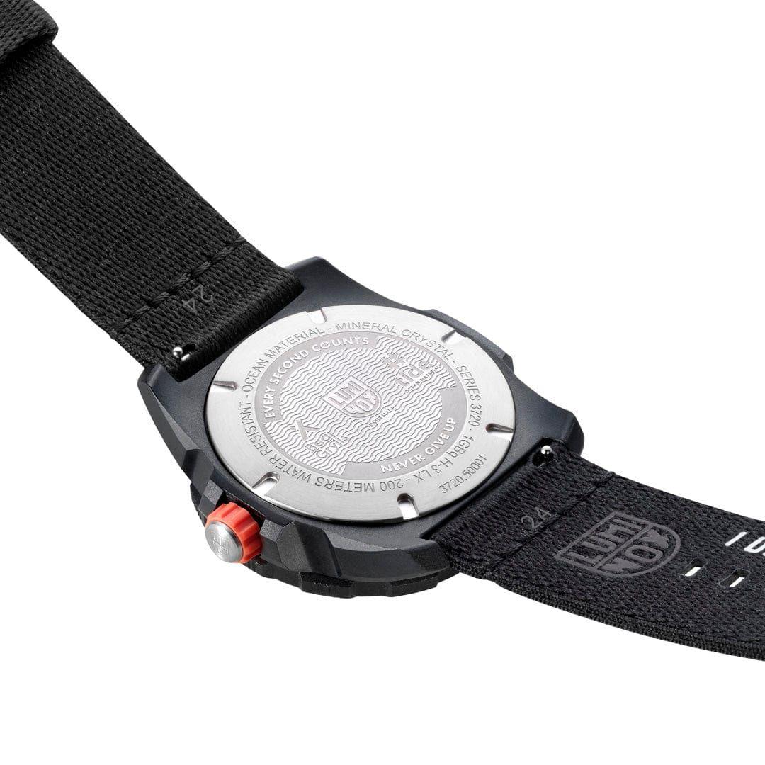 Luminox Bear Grylls Survival Eco No Planet B Black Dial Black 100% Recycled Strap XB.3722.ECO
