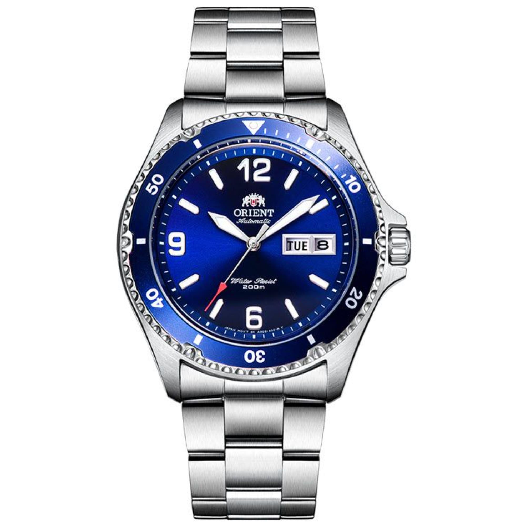 Orient Mako II Automatic Blue Dial Men's Watch FAA02002D9