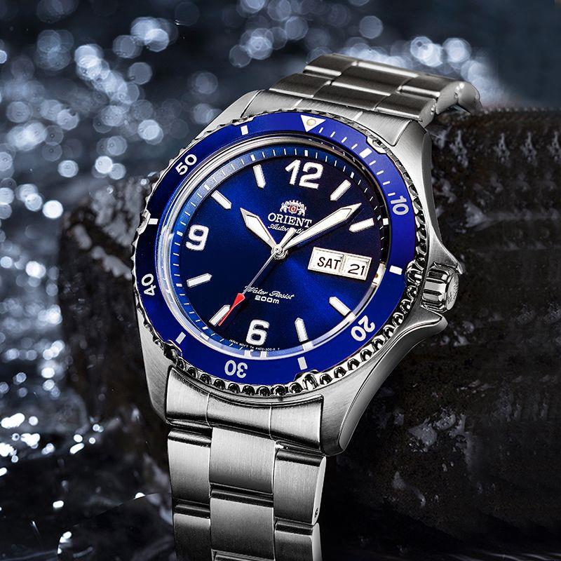 Orient Mako II Automatic Blue Dial Men's Watch FAA02002D9