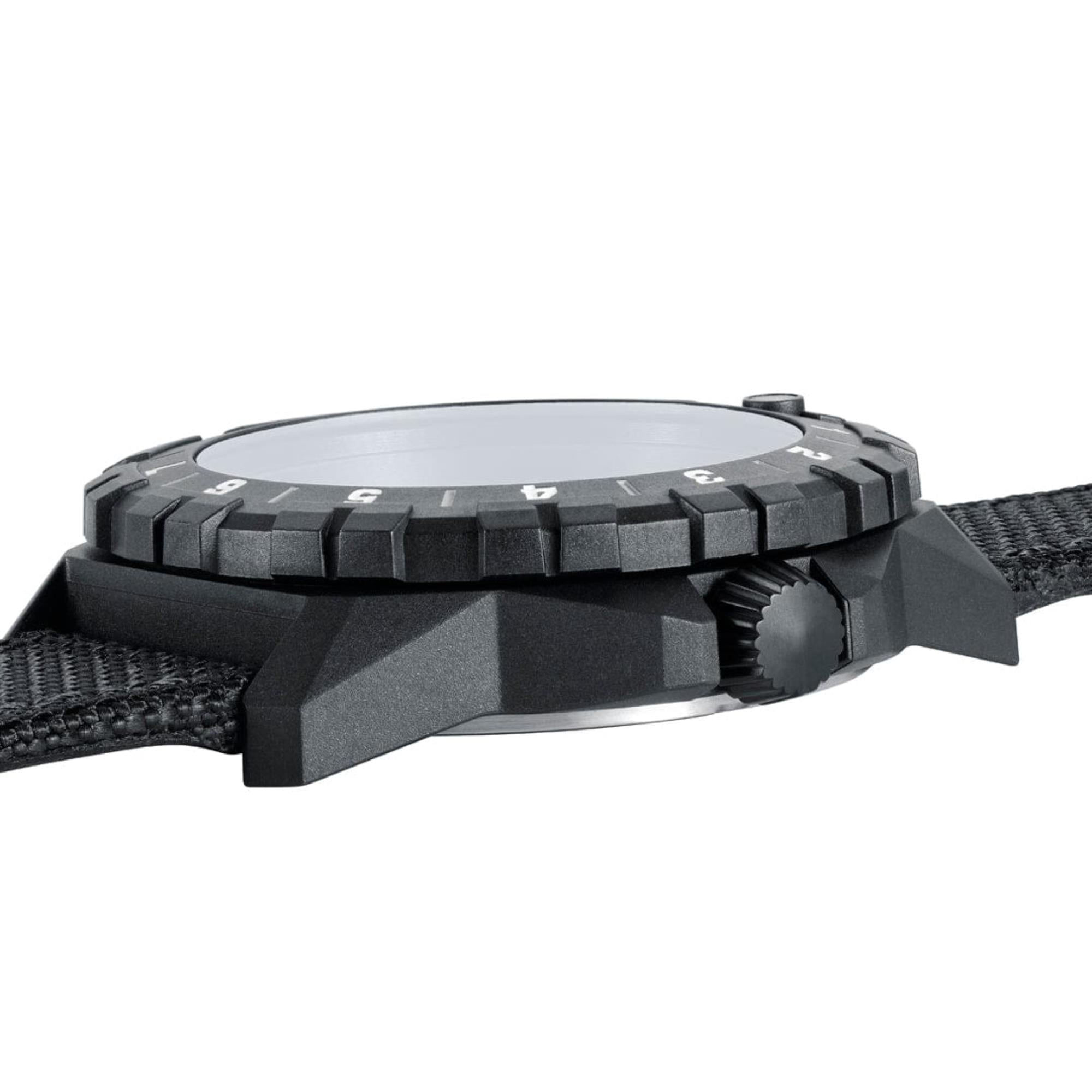 Luminox F-117 Nighthawk x Skunk Works 44mm Quartz Black Dial Black Rubber Strap Men's Watch XA.6442.H.SET