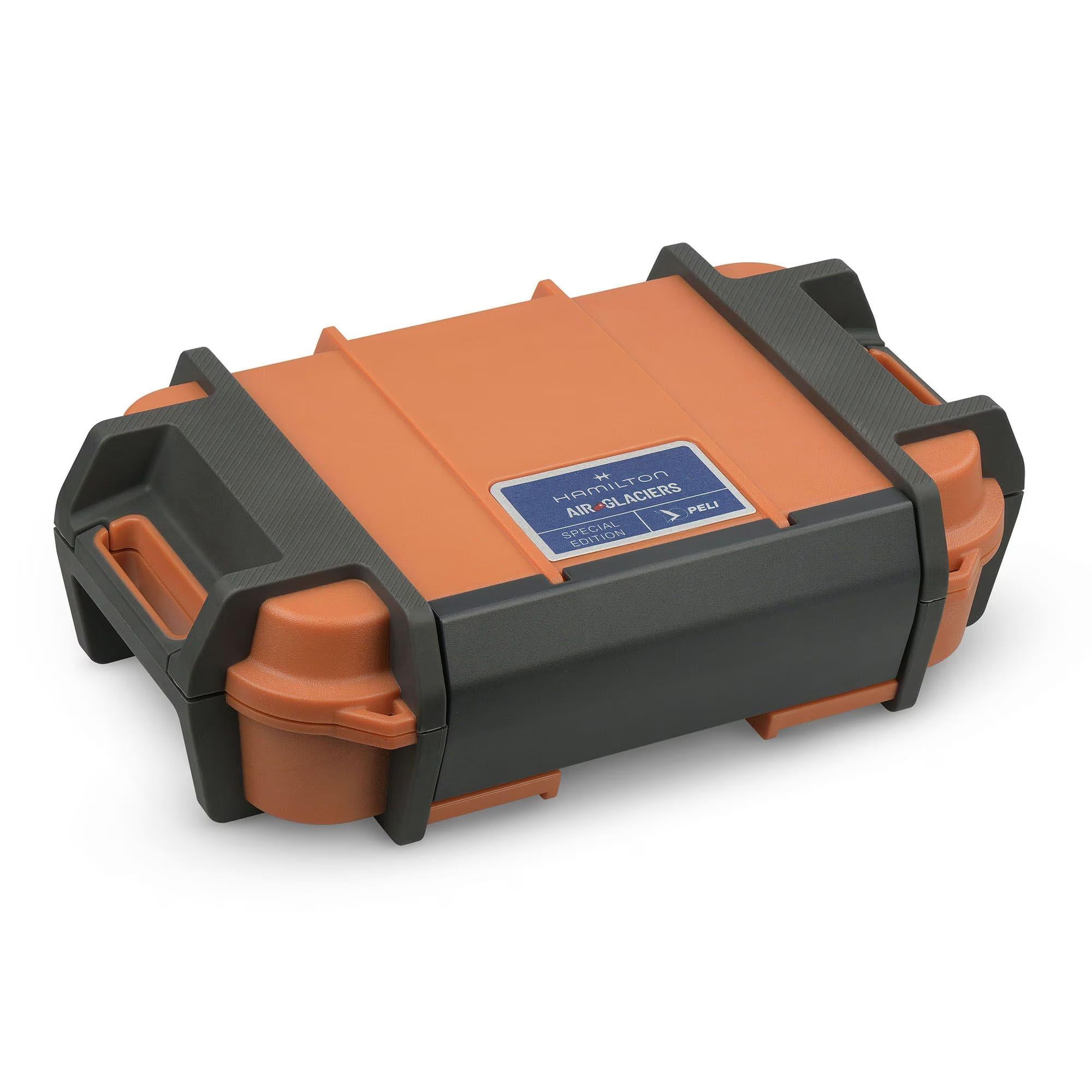 Hamilton Khaki Aviation Pilot Air-Glaciers Day Date Blue Dial Velcro Strap Men's Watch H64655941