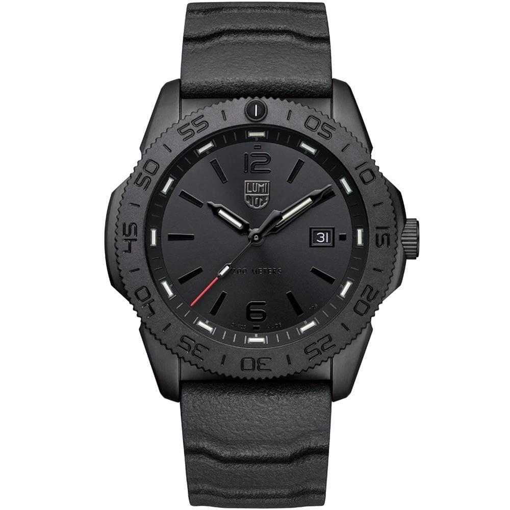 Luminox Pacific Diver Quartz Movement Black Dial Rubber Bracelet Men's Watch XS.3121.BO